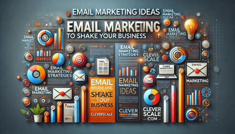 email marketing ideas to shake your business up! cleverscale.com