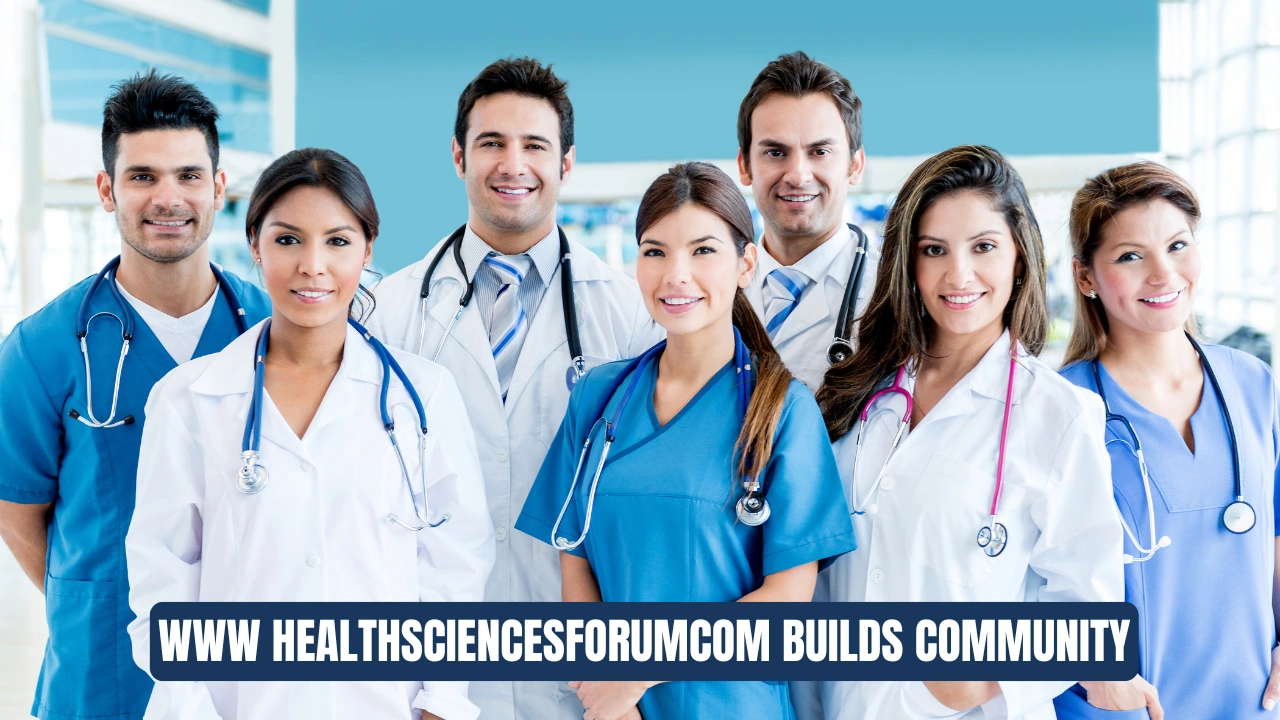 www healthsciencesforumcom Builds Community